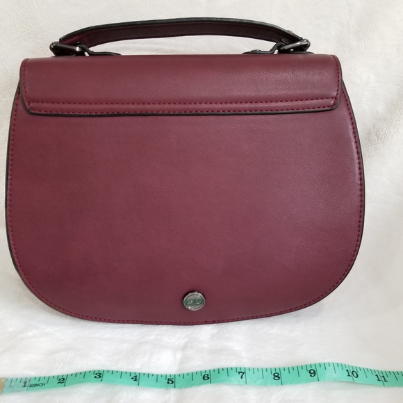 CoLab purse burgundy with black - Picture 3 of 8